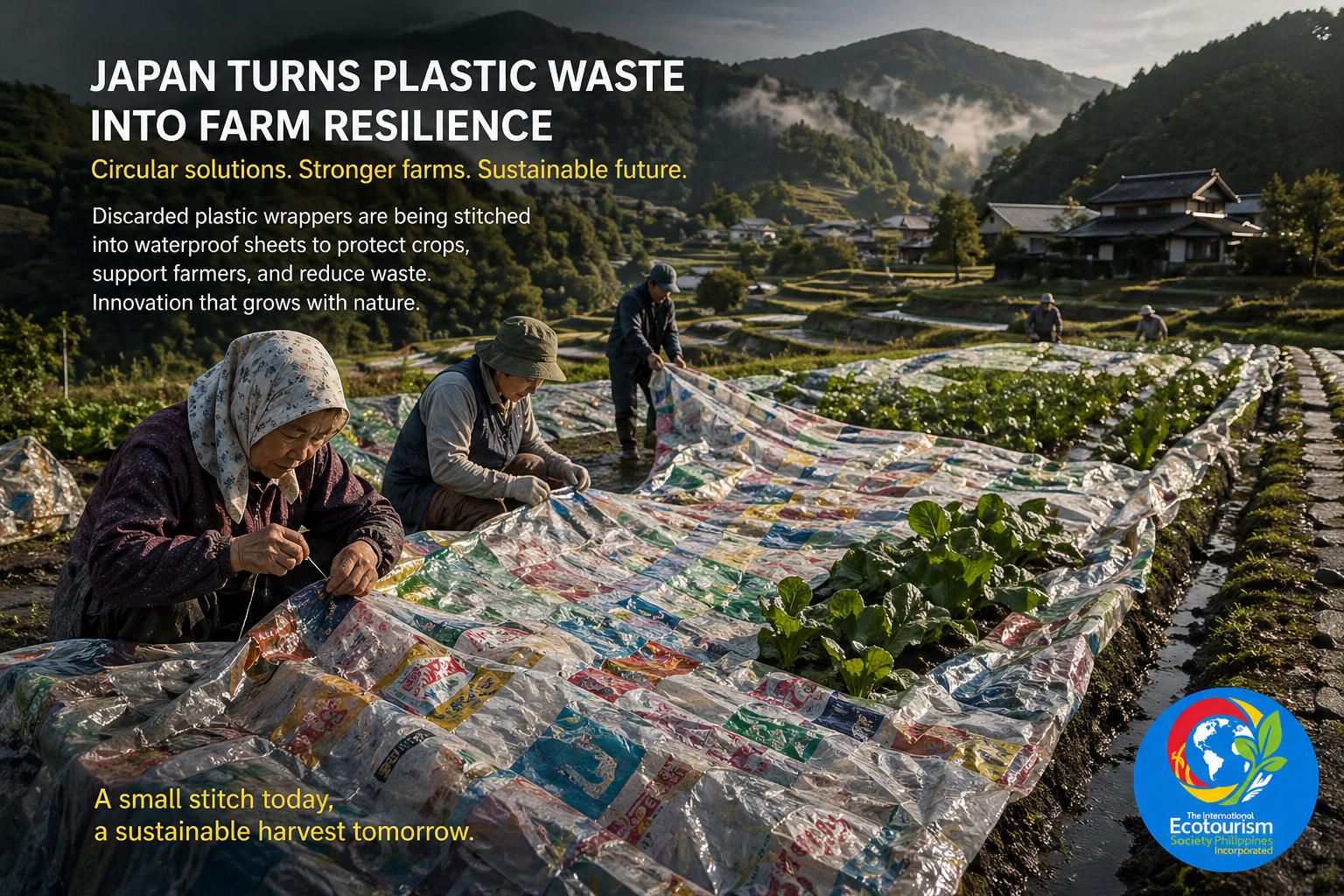 Japan Advances Circular Agriculture Through the Reuse of Plastic Packaging in Farming