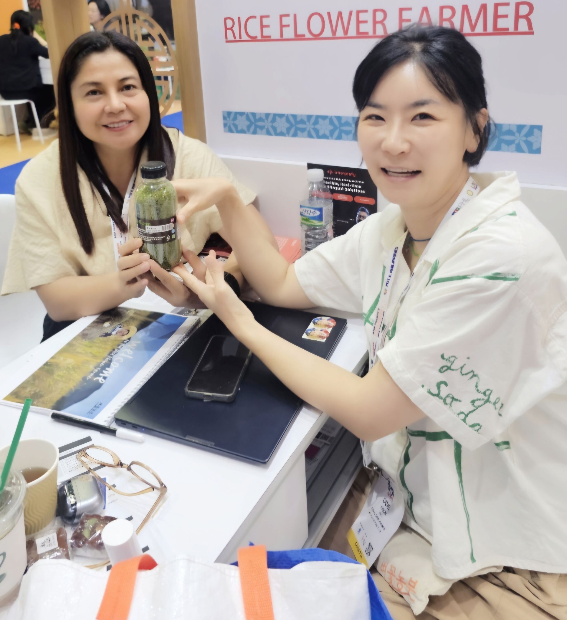Cultivating Sustainable Futures: TIESPHI Partners with Rice Flower Farmer in Korea