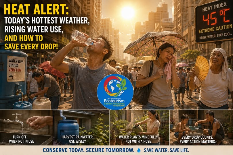 Heat Alert: Today’s Hottest Weather, Rising Water Use, and How to Save Every Drop