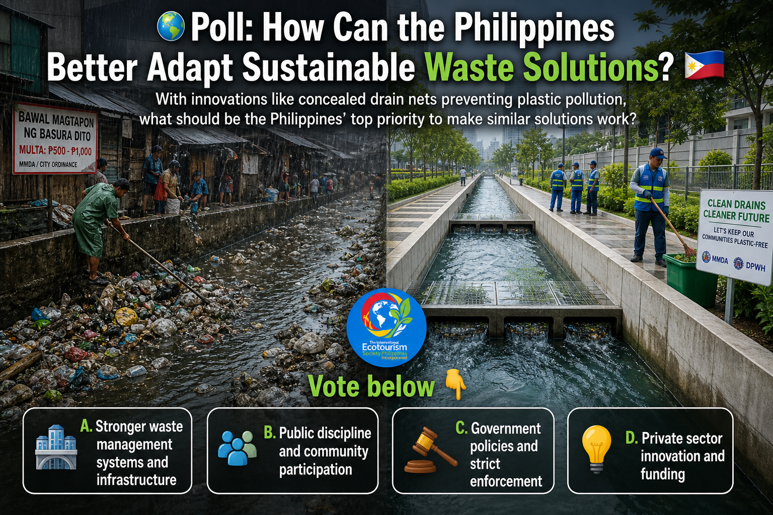 Strong Policies, Cleaner Future: TIESPHI’s Official Stand on Sustainable Waste Solutions in the Philippines 🌏