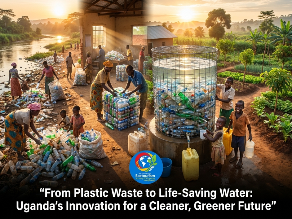 From Waste to Water: Uganda Transforms Plastic Bottles into Life-Saving Water Tanks